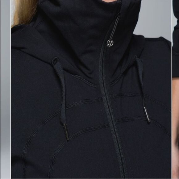 Lululemon In Stride Jacket Black size 8 - Picture 11 of 16